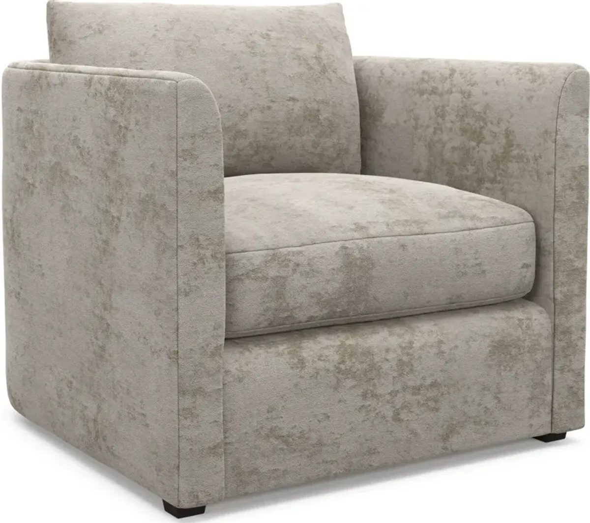 Benji Foam Comfort Sofa, Loveseat and Chair Set - Hearth Cement