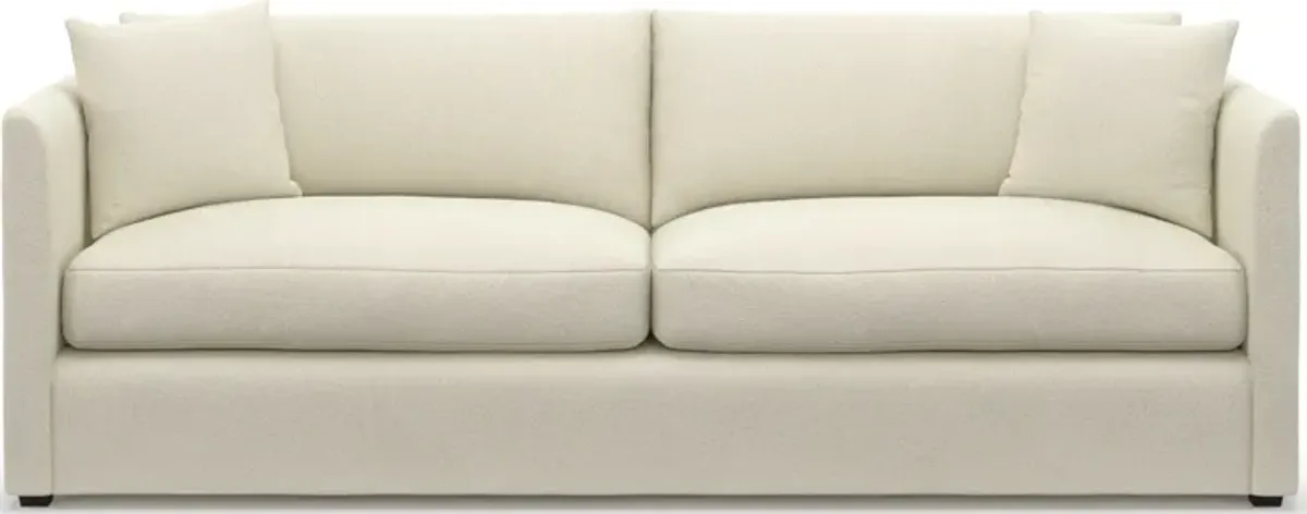 Benji Foam Comfort Sofa - Fincher Ivory