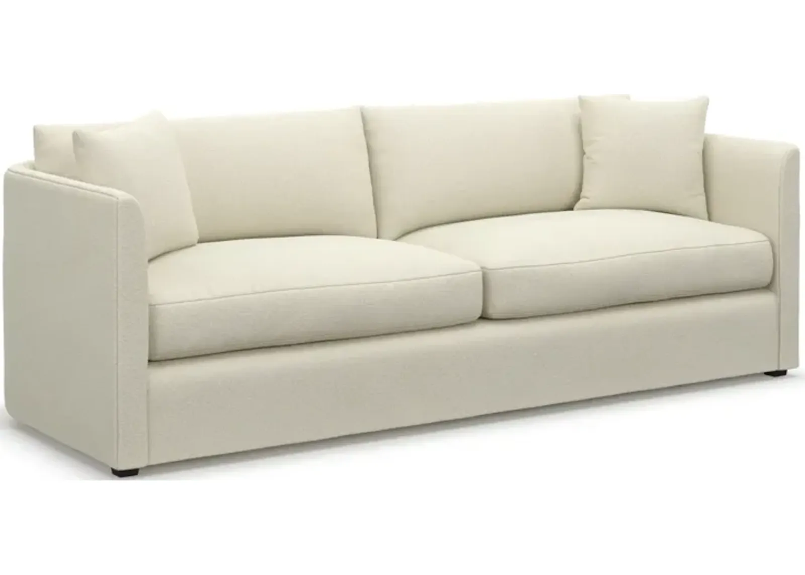 Benji Foam Comfort Sofa - Fincher Ivory