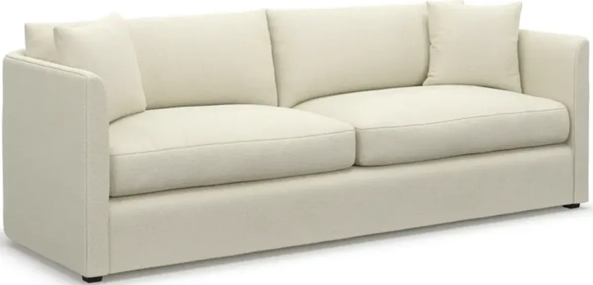 Benji Foam Comfort Sofa - Fincher Ivory