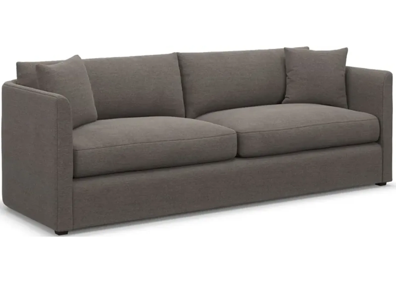 Benji Foam Comfort Sofa - Presidio Steel