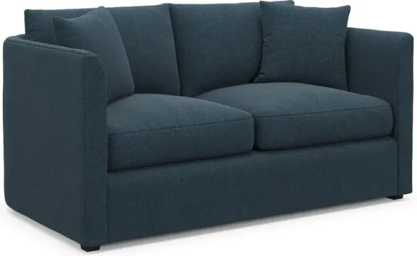 Benji Foam Comfort Loveseat - Broderick Indigo