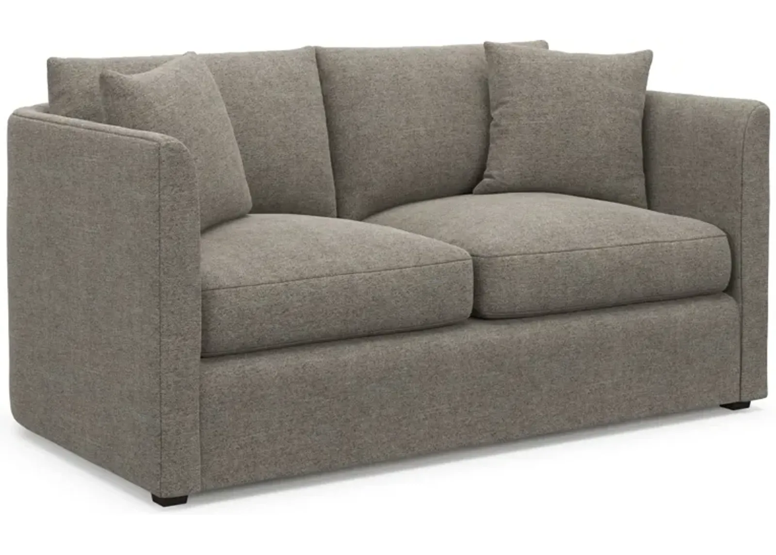 Benji Foam Comfort Loveseat - Bridger Metal