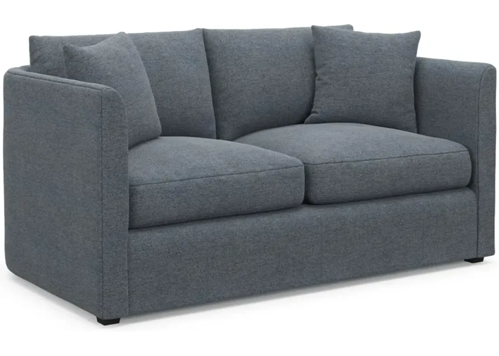 Benji Foam Comfort Loveseat - Bridger Navy