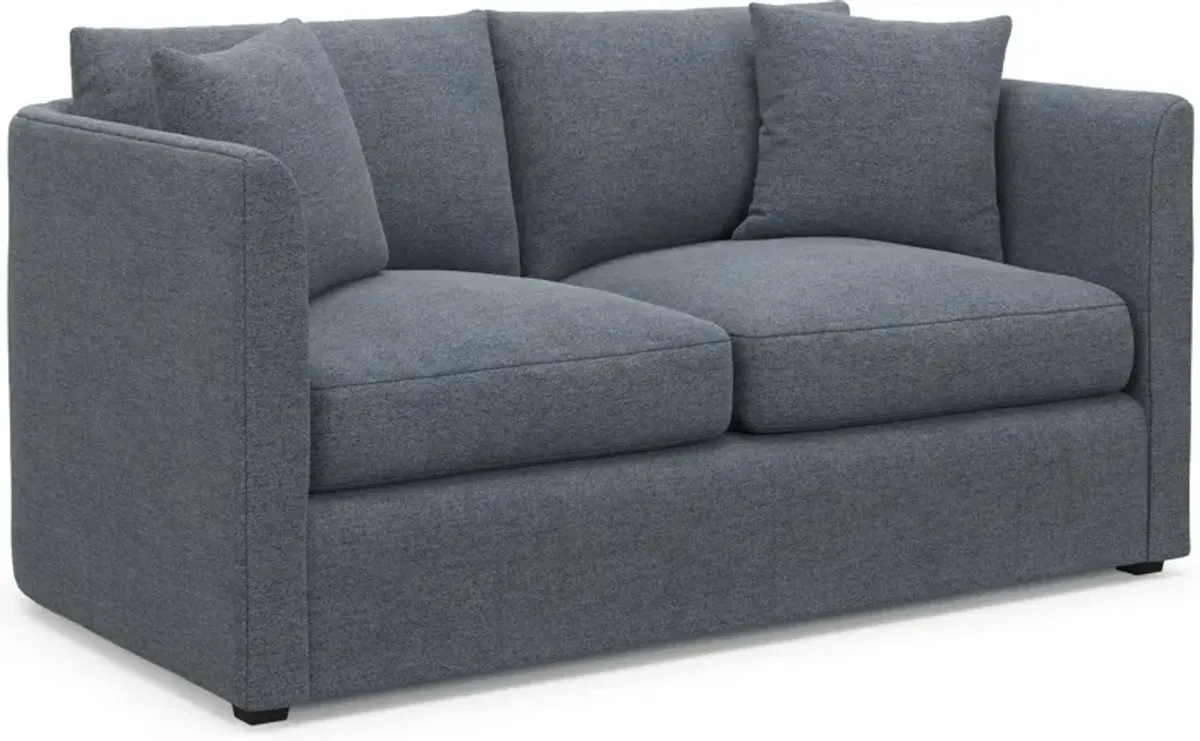 Benji Foam Comfort Loveseat - Bridger Navy