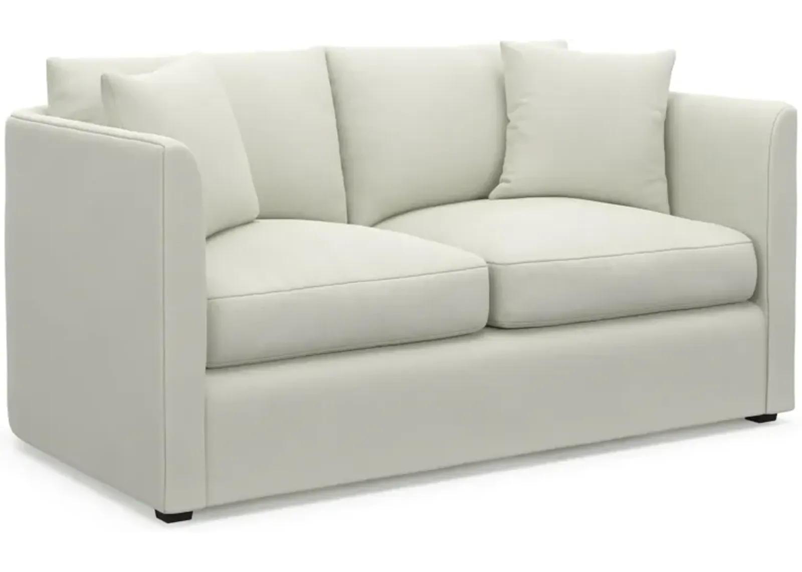 Benji Foam Comfort Loveseat - Liv Arctic