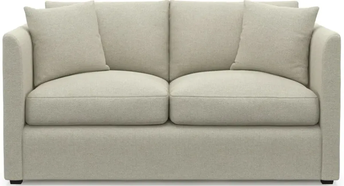 Benji Foam Comfort Loveseat - Liv Dove