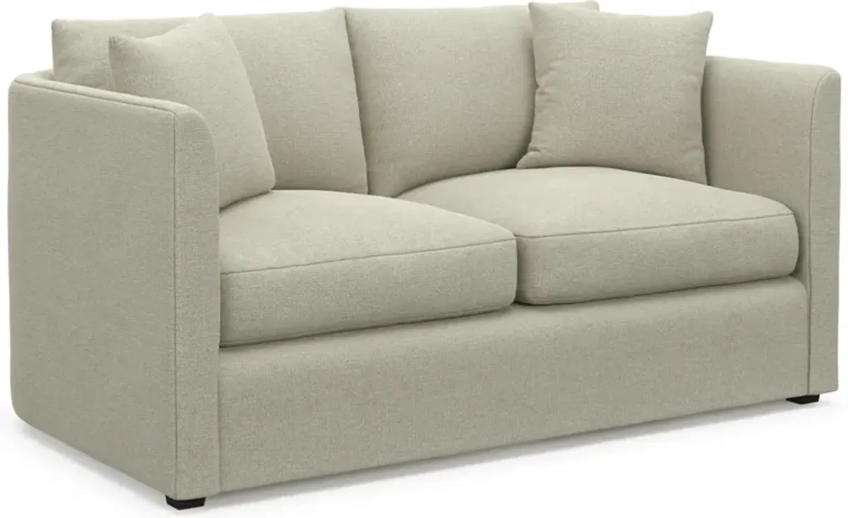 Benji Foam Comfort Loveseat - Liv Dove