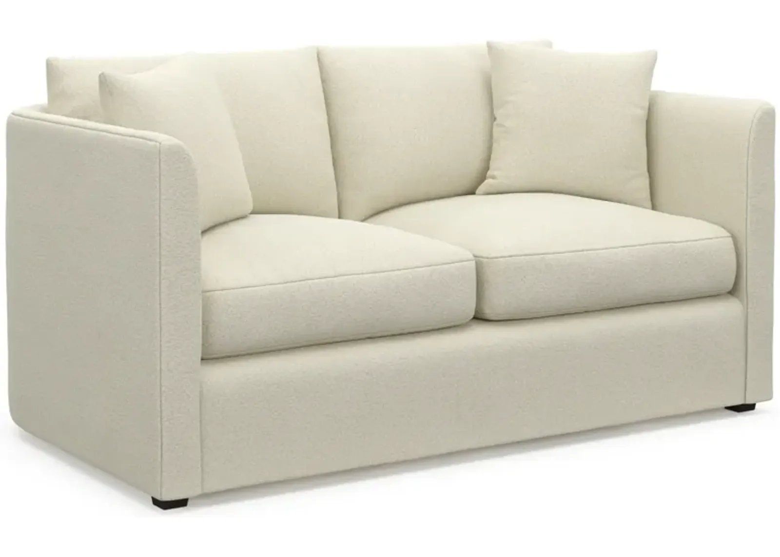 Benji Foam Comfort Loveseat - Fincher Ivory