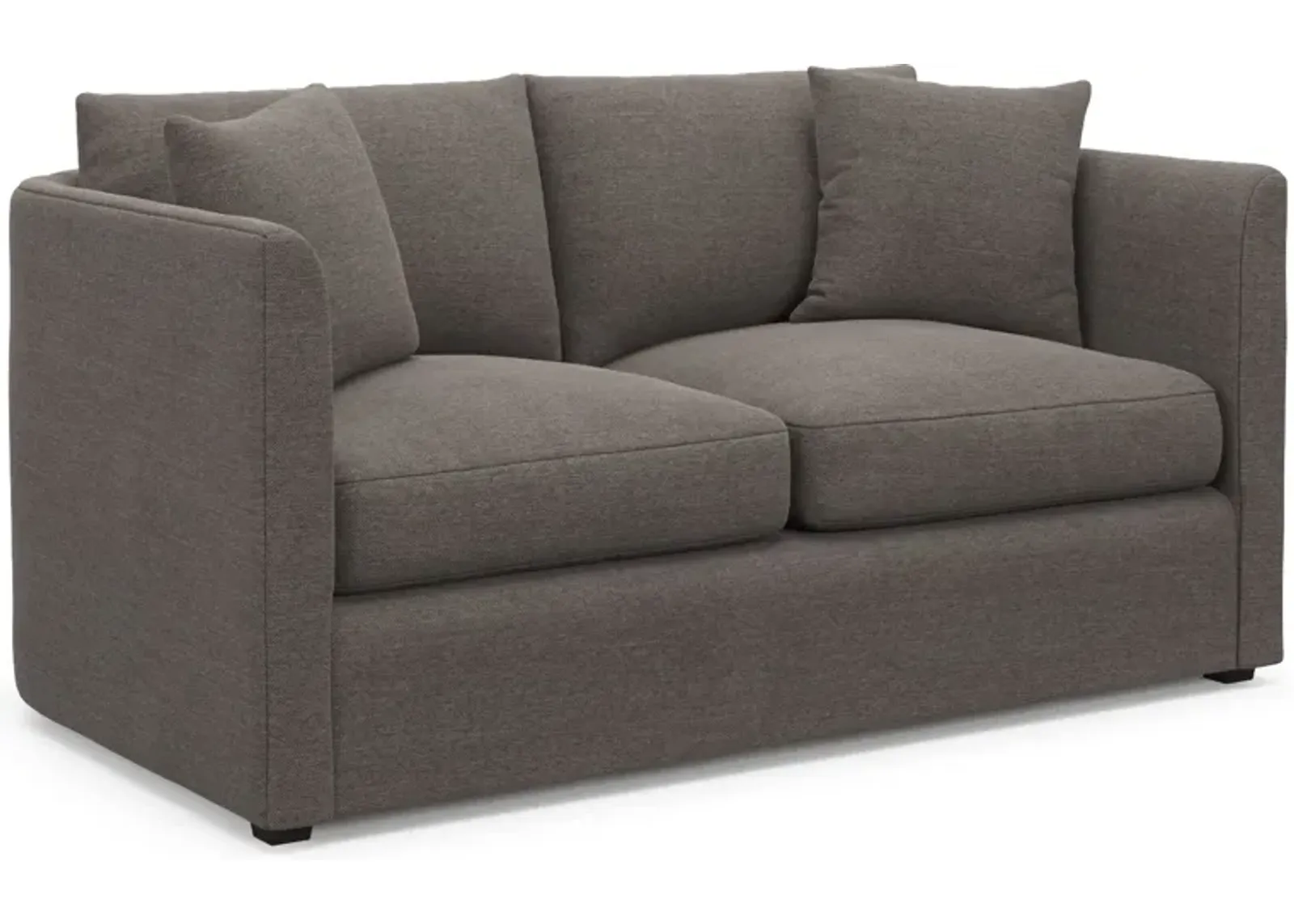 Benji Foam Comfort Loveseat - Presidio Steel