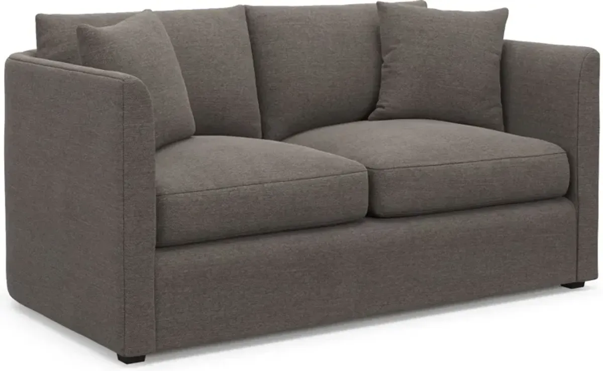 Benji Foam Comfort Loveseat - Presidio Steel