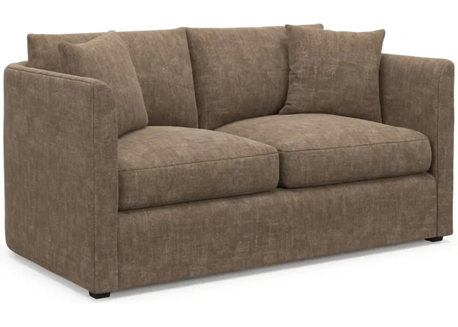 Benji Foam Comfort Loveseat - Argo Java