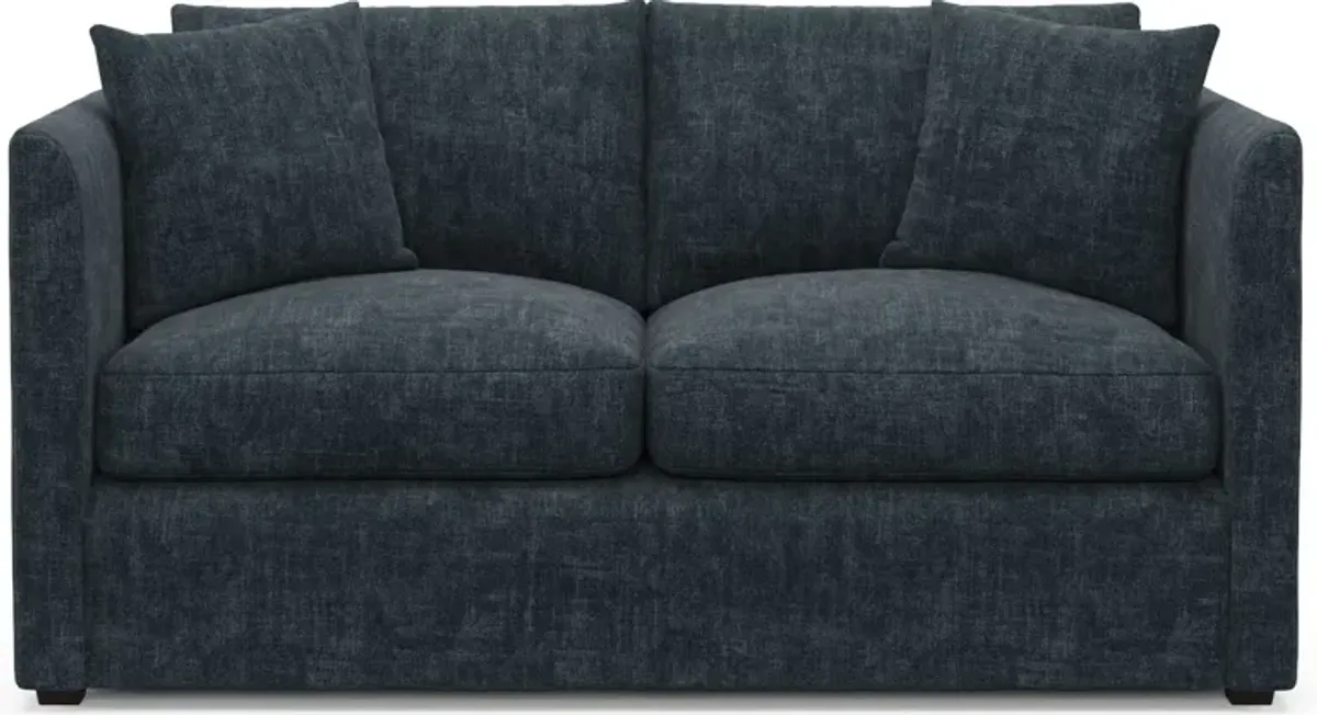 Benji Foam Comfort Loveseat - Argo Navy