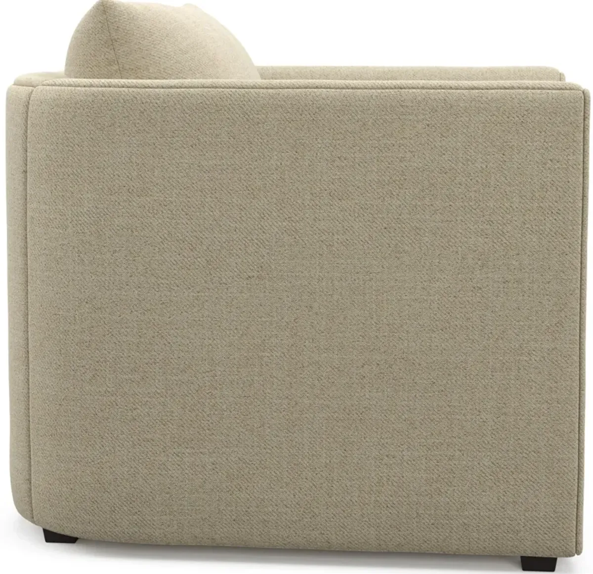 Benji Foam Comfort Accent Chair - Broderick Sand