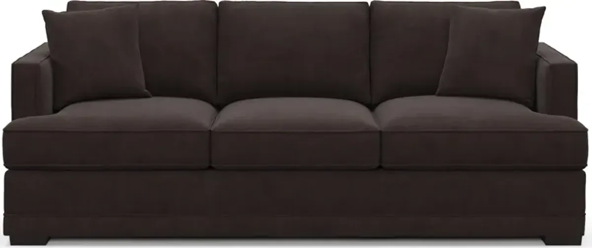 Pembroke Foam Comfort Sofa - Merrimac Dark Brown