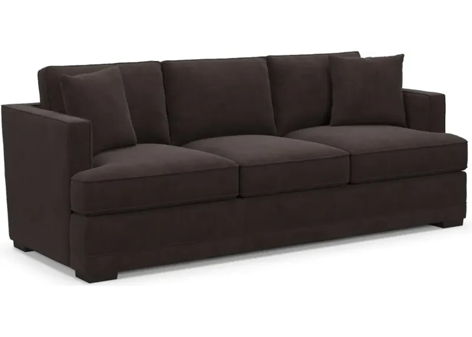 Pembroke Foam Comfort Sofa - Merrimac Dark Brown