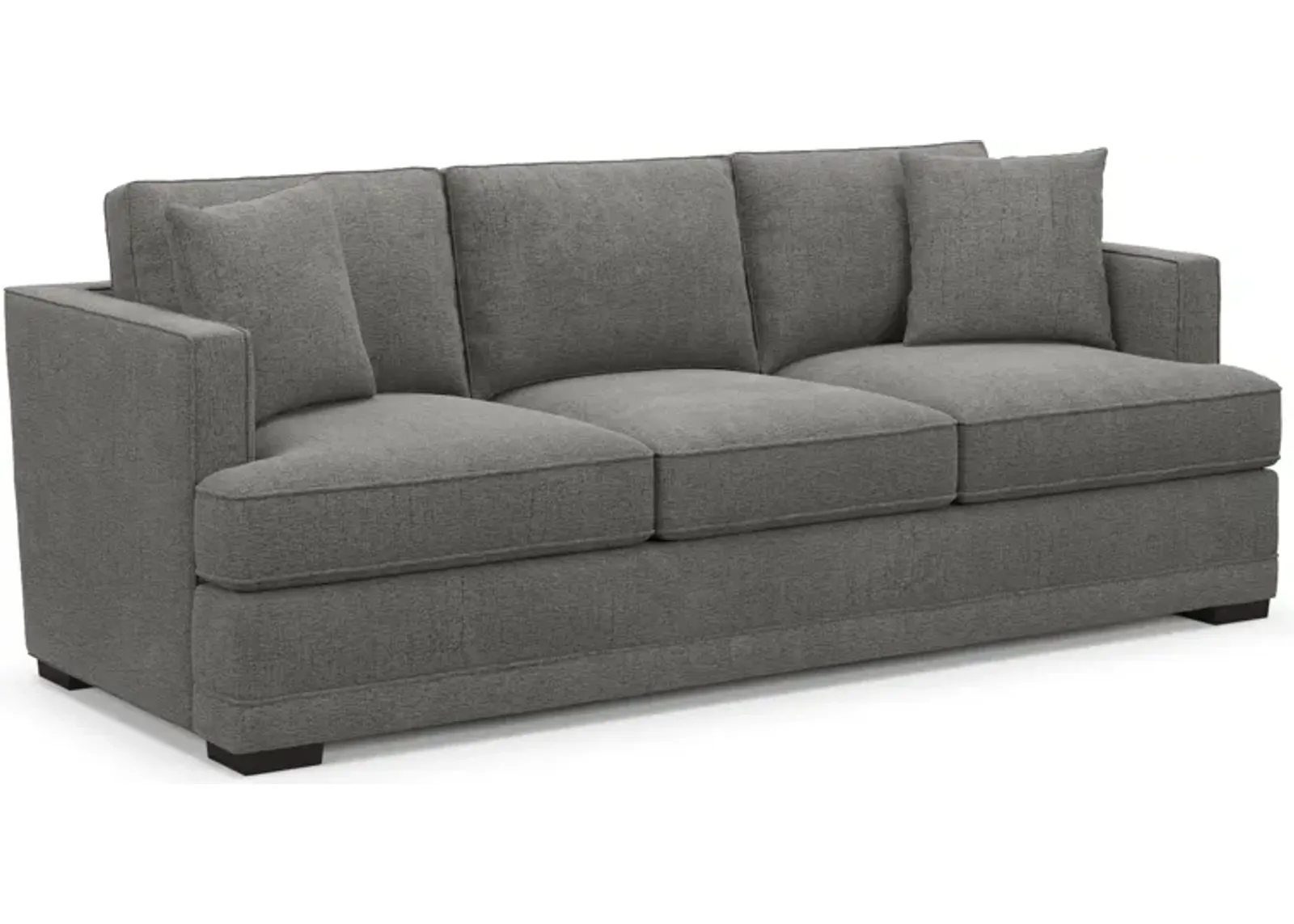 Pembroke Foam Comfort Sofa - Living Large Charcoal