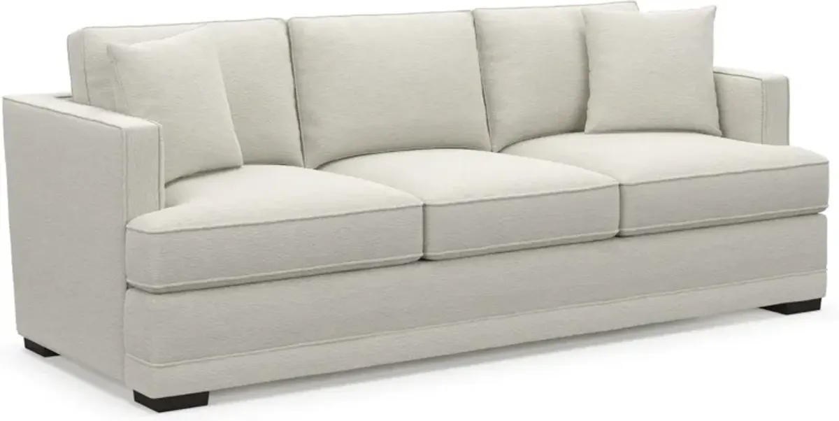 Pembroke Foam Comfort Sofa - Living Large White