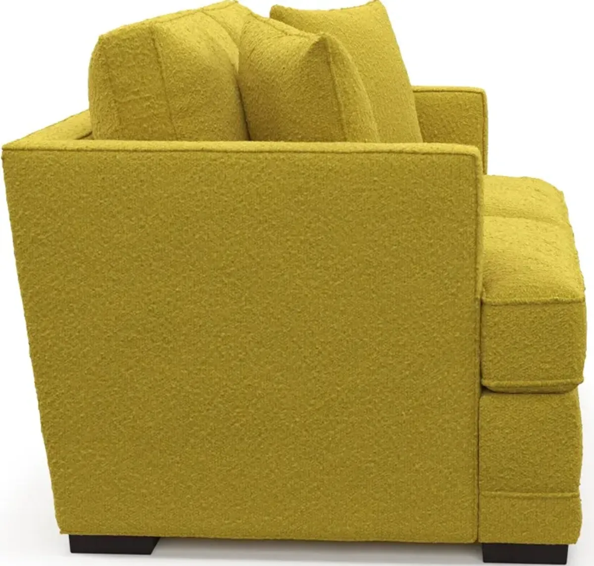 Pembroke Foam Comfort Loveseat - Bloke Goldenrod