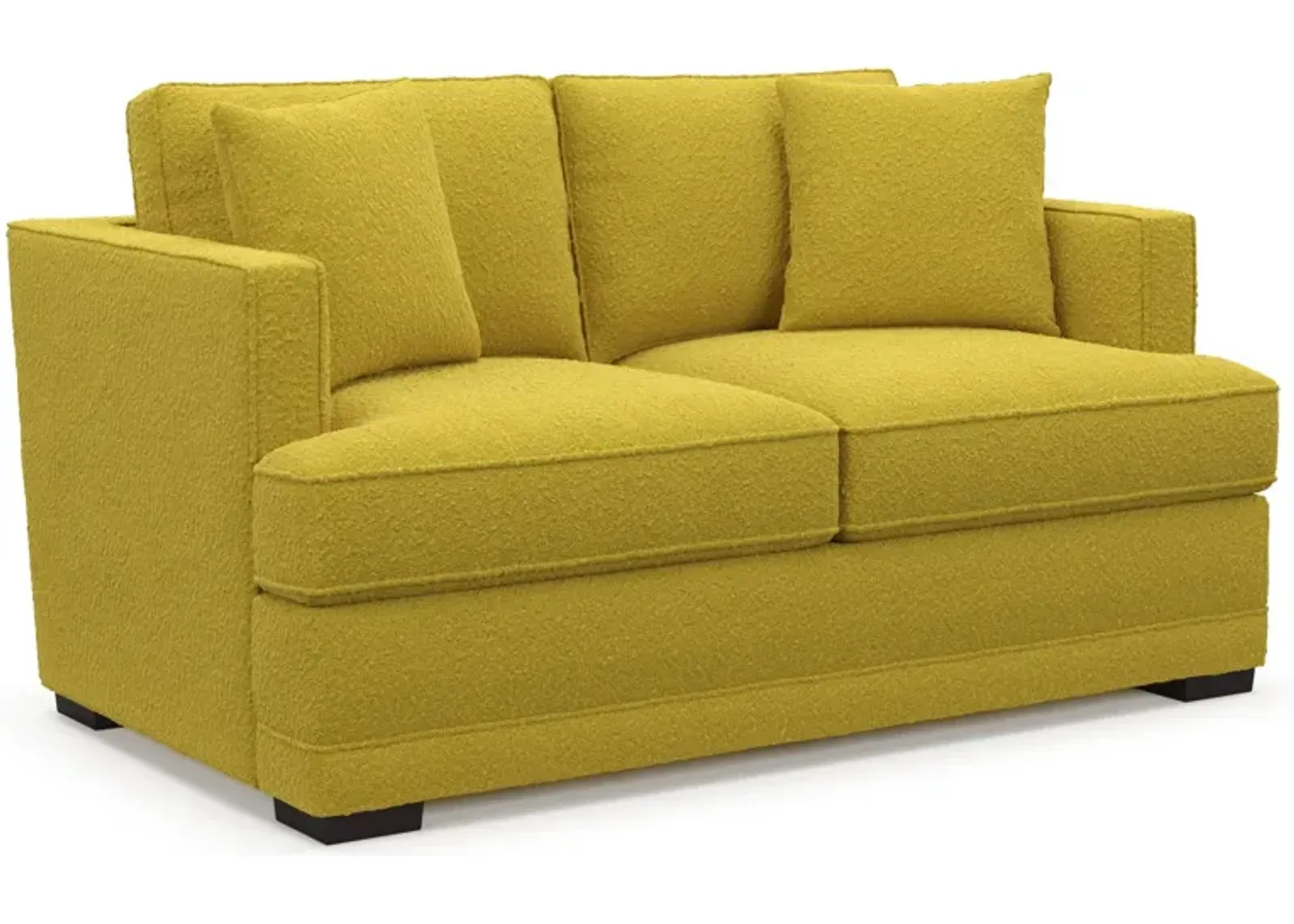 Pembroke Foam Comfort Loveseat - Bloke Goldenrod