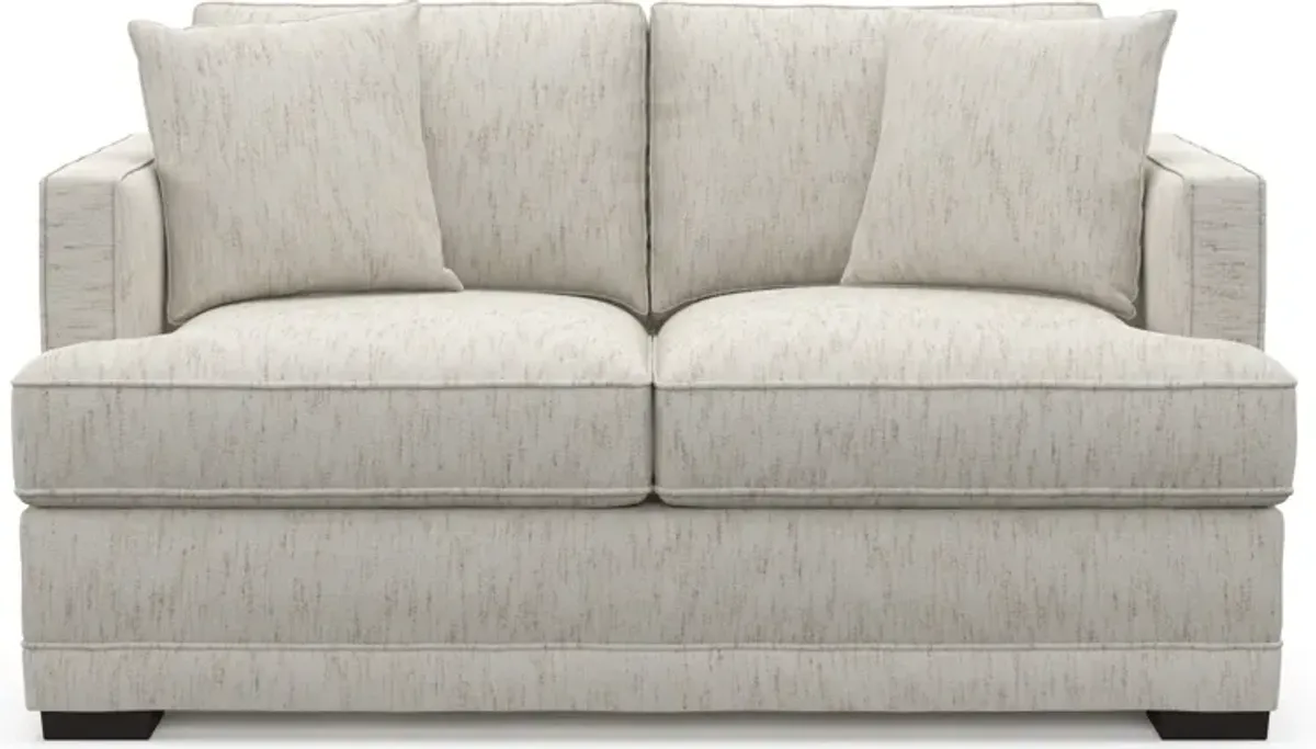 Pembroke Foam Comfort Loveseat - P.T. Cream