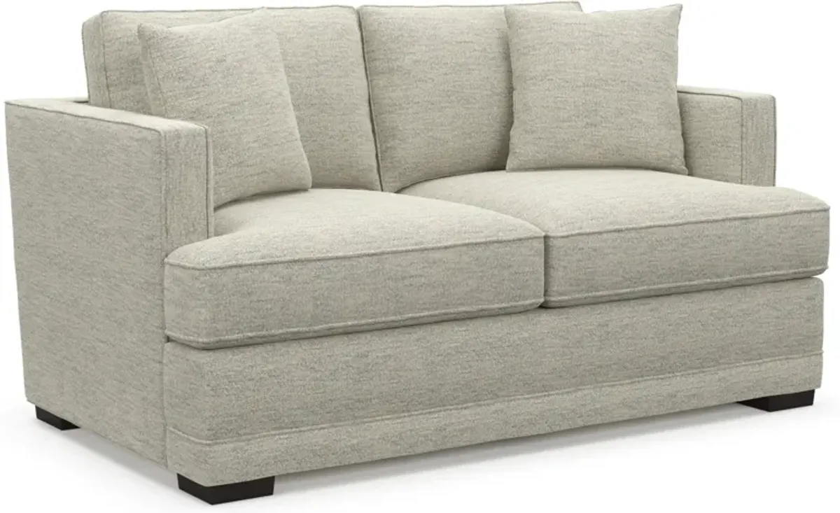 Pembroke Foam Comfort Loveseat - Merino Chalk