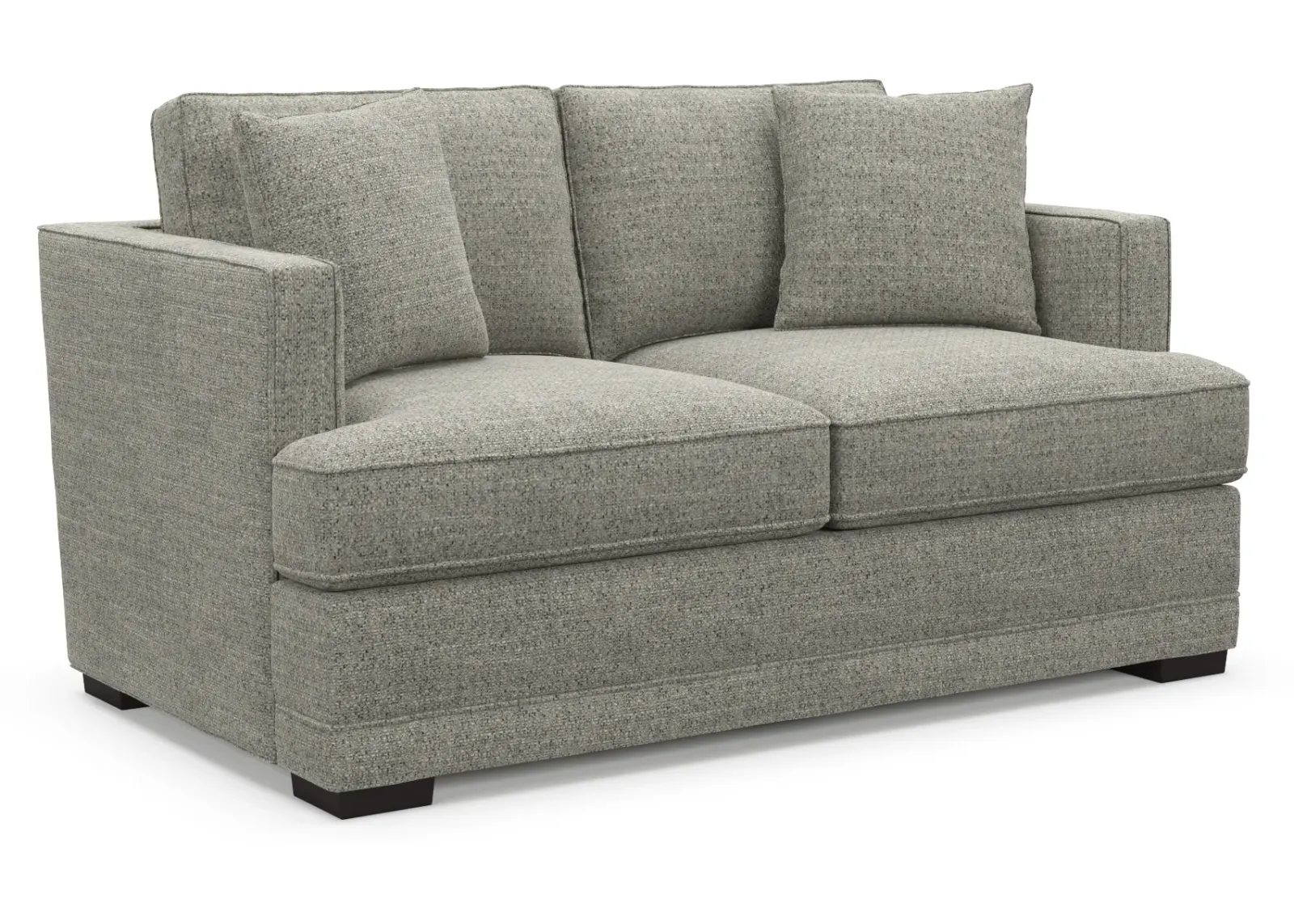 Pembroke Foam Comfort Loveseat - Pandora Pepper