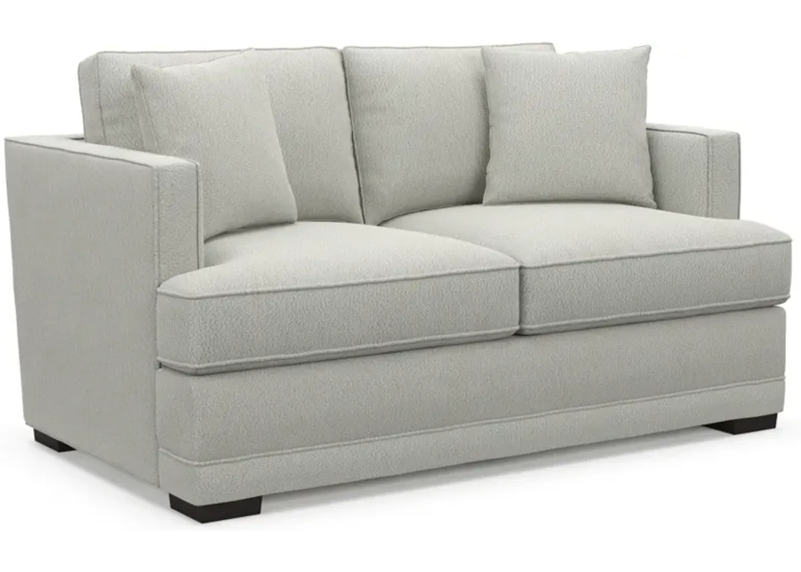 Pembroke Foam Comfort Loveseat - Oslo Snow