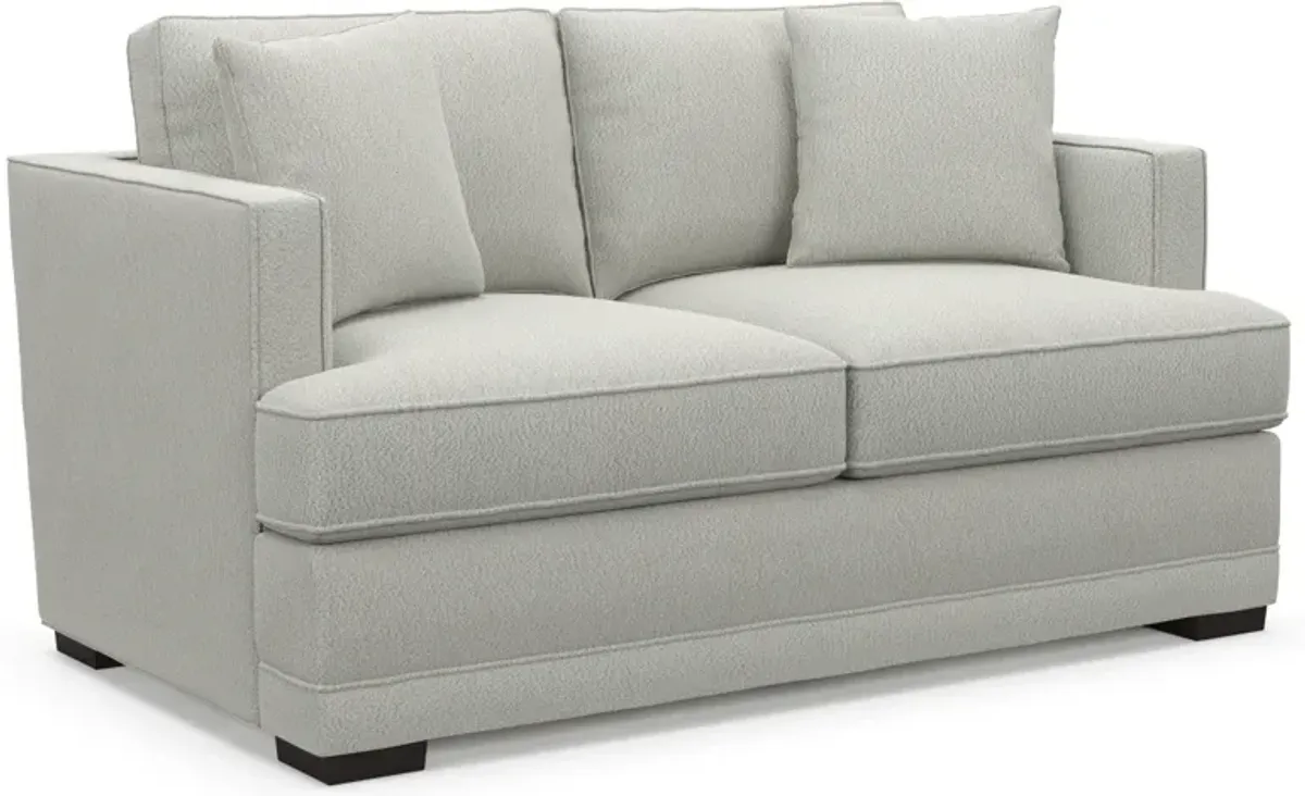 Pembroke Foam Comfort Loveseat - Oslo Snow