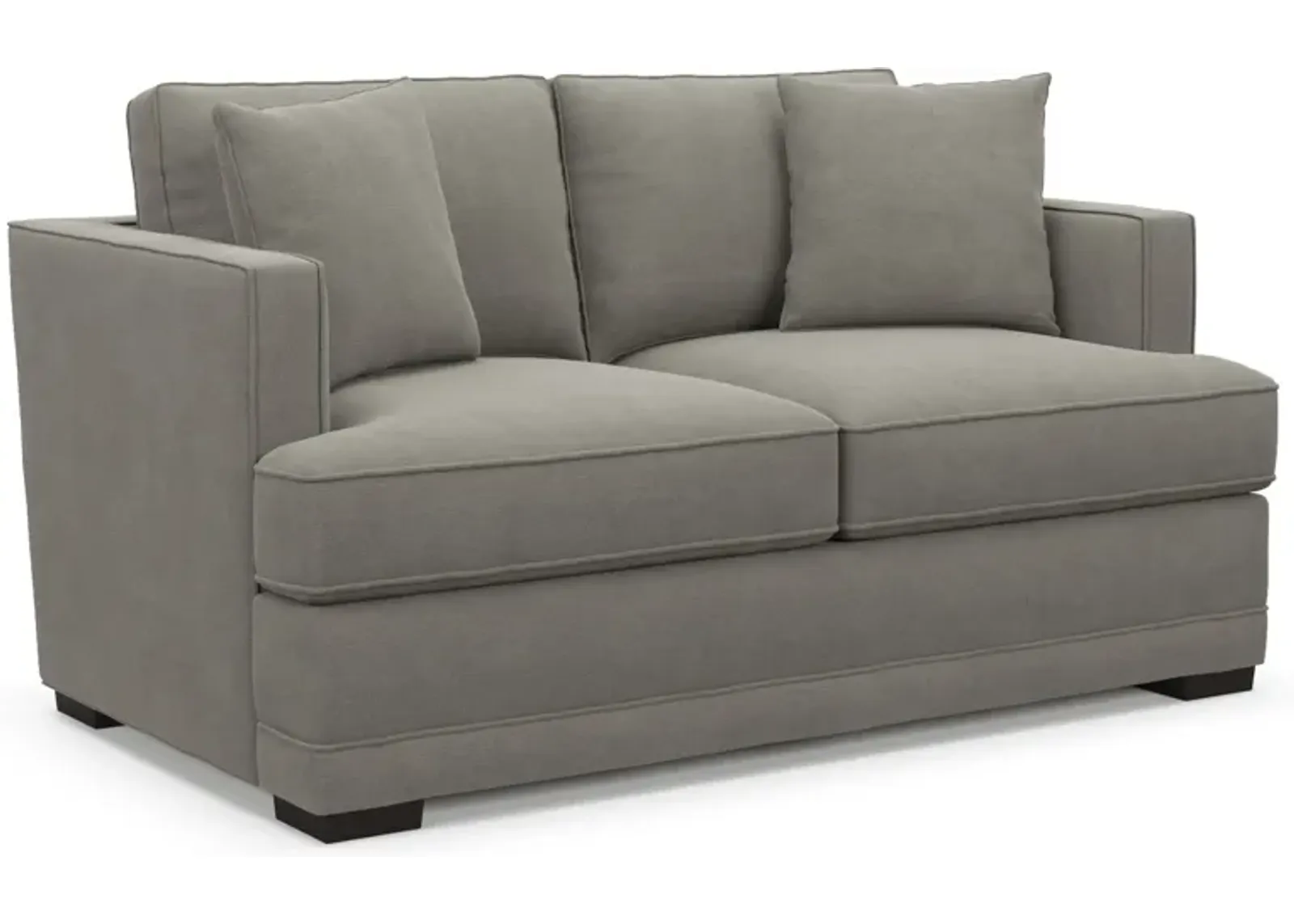 Pembroke Foam Comfort Loveseat - Abington Fog