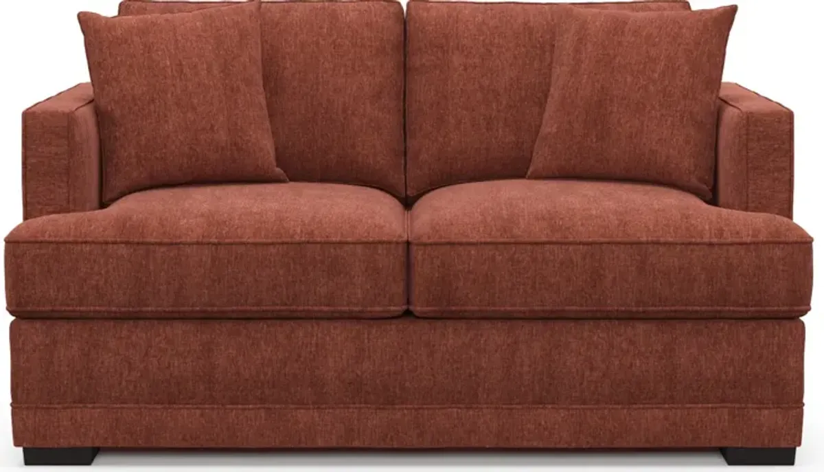 Pembroke Foam Comfort Loveseat - Contessa Paprika