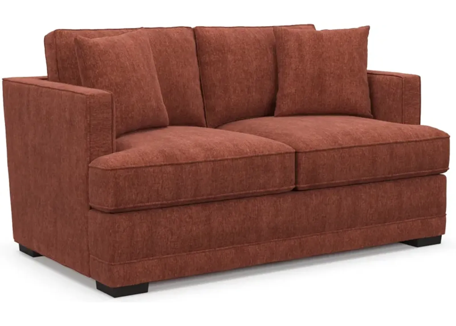 Pembroke Foam Comfort Loveseat - Contessa Paprika