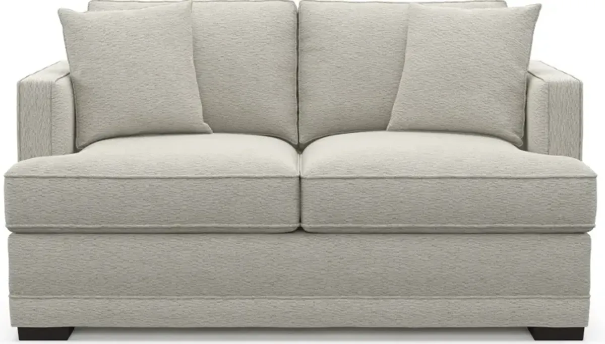 Pembroke Foam Comfort Loveseat - Everton Grey