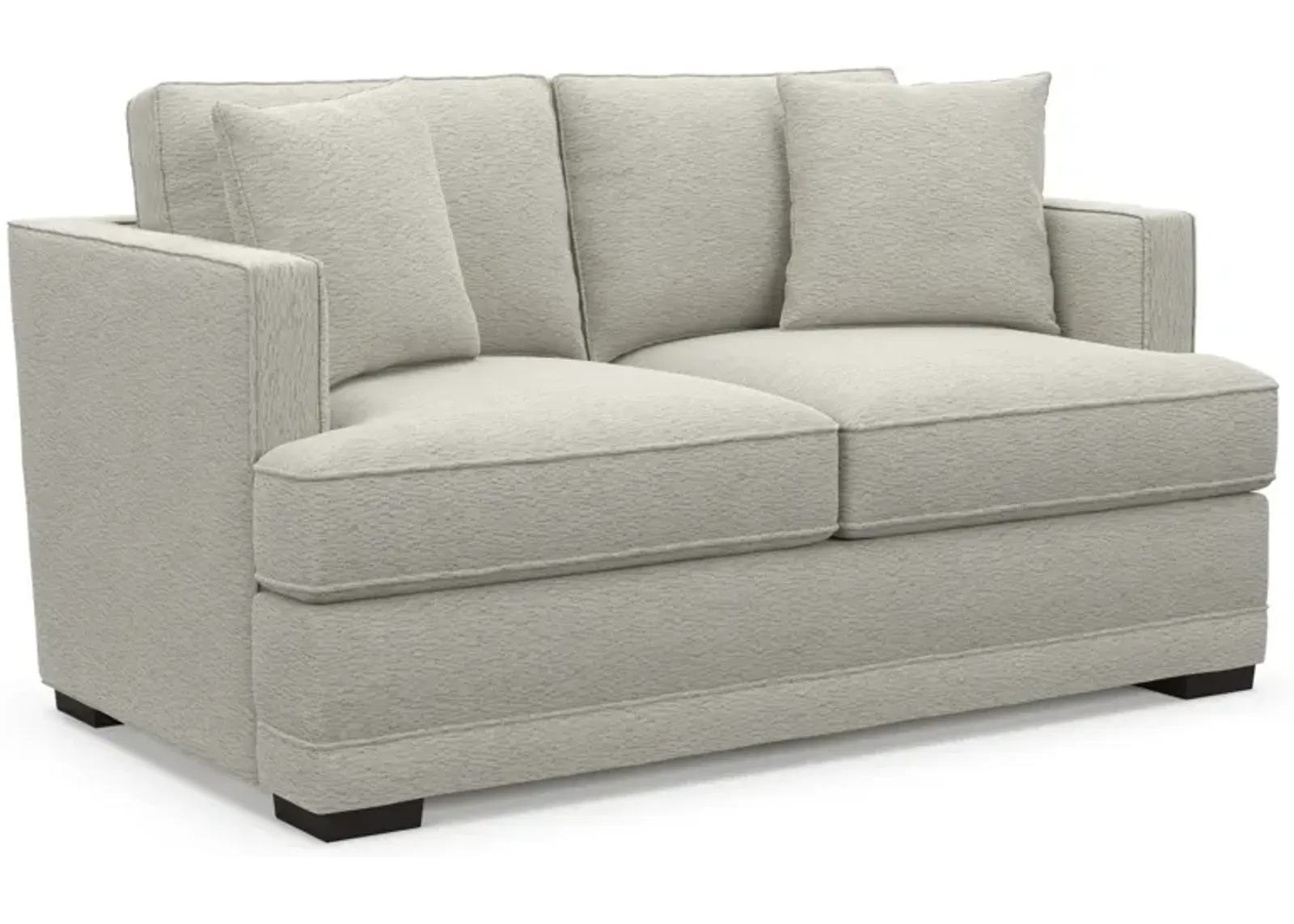 Pembroke Foam Comfort Loveseat - Everton Grey