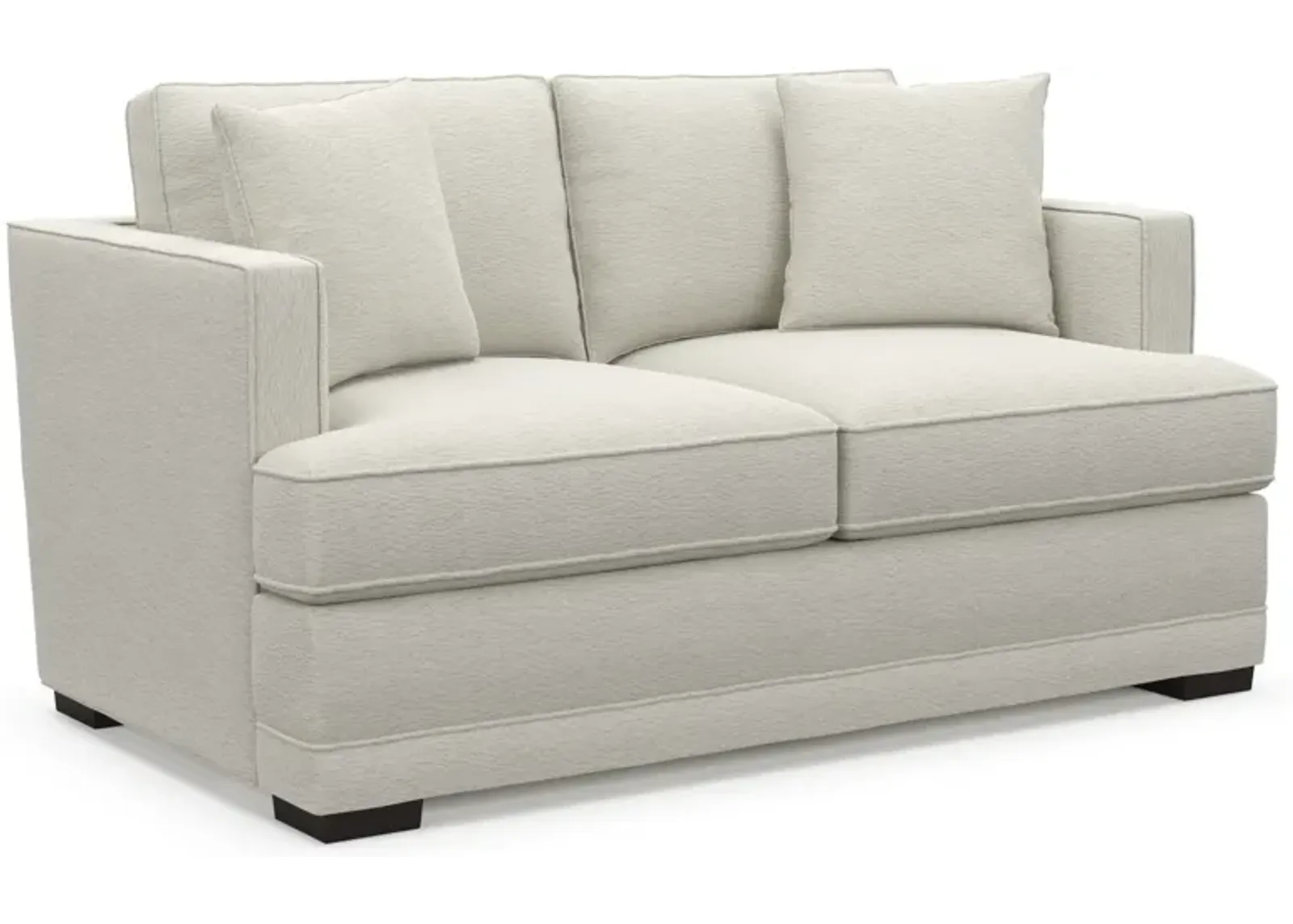 Pembroke Foam Comfort Loveseat - Living Large White