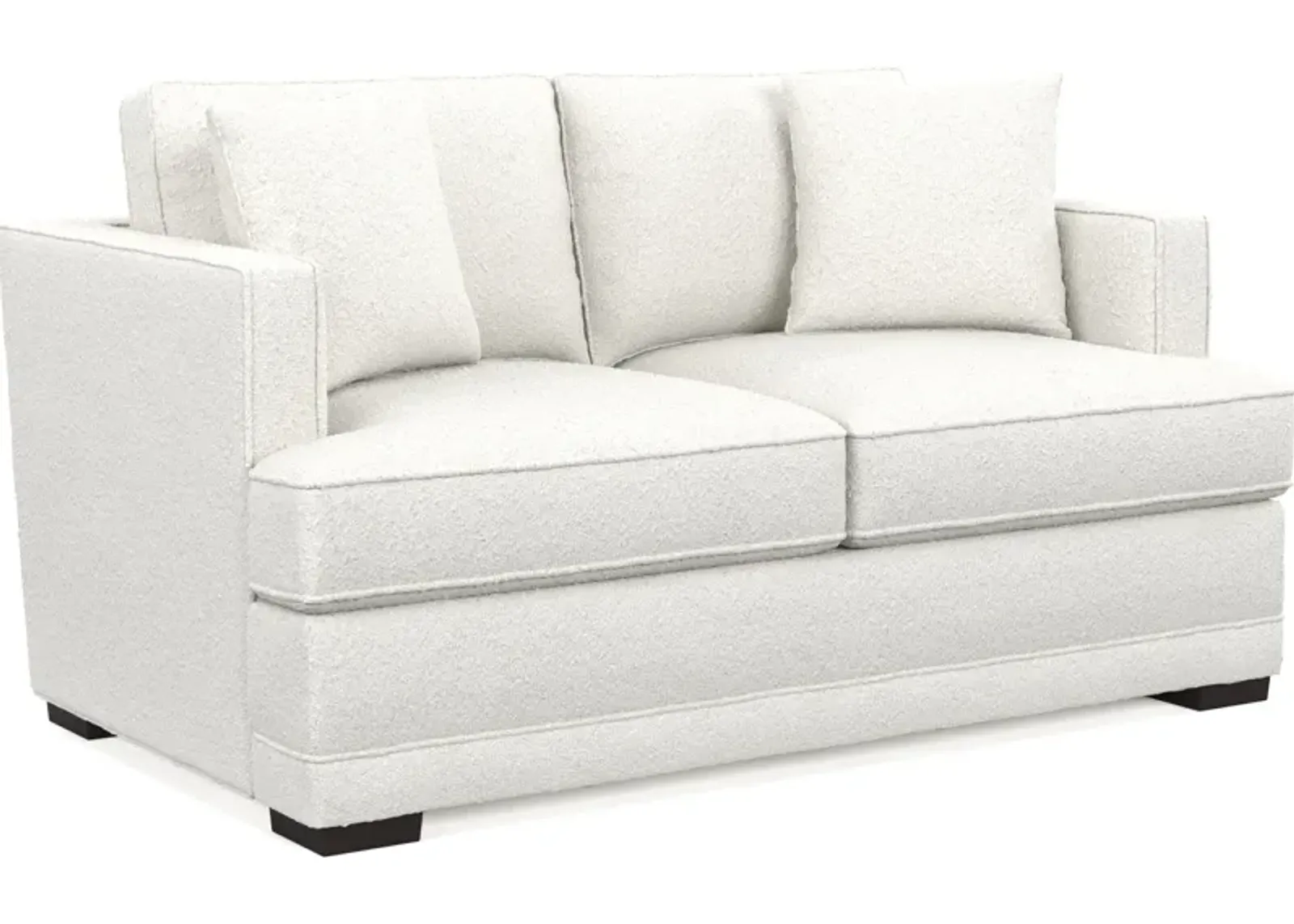 Pembroke Foam Comfort Loveseat - Bloke Snow