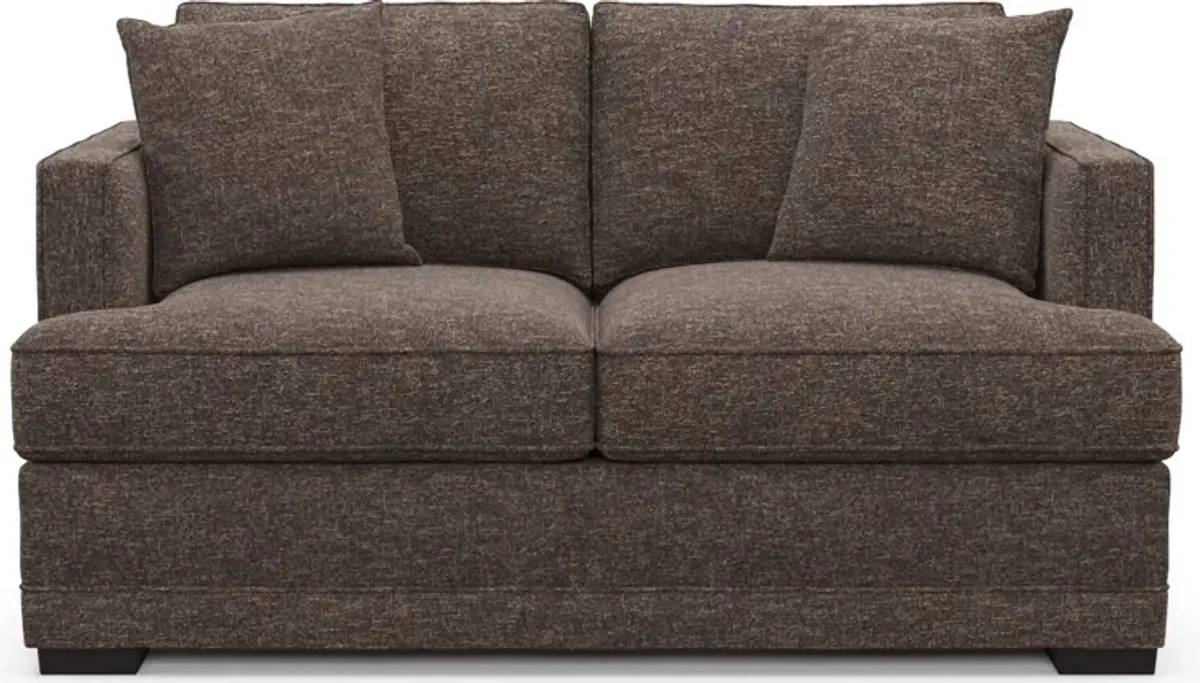 Pembroke Foam Comfort Loveseat - M Walnut