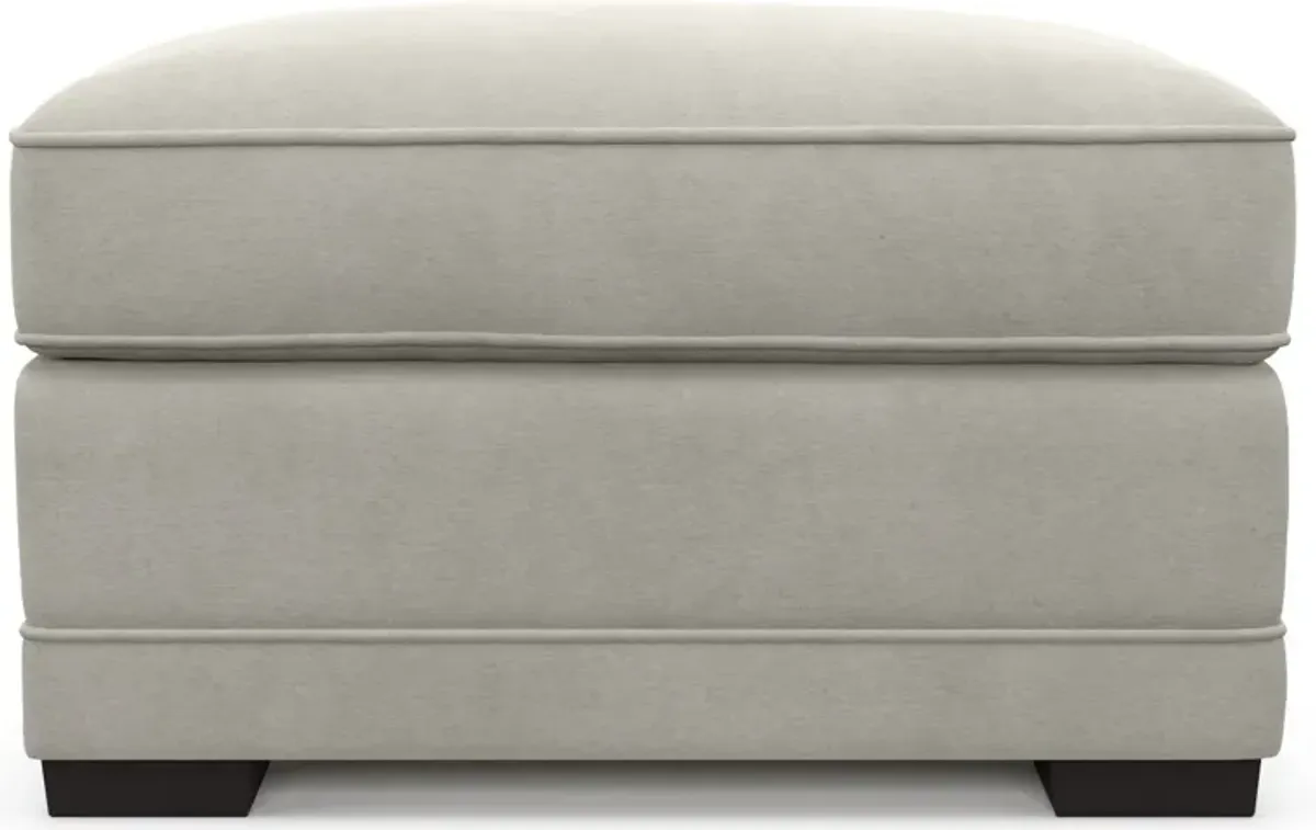 Pembroke Foam Comfort Ottoman - Laurent Beach