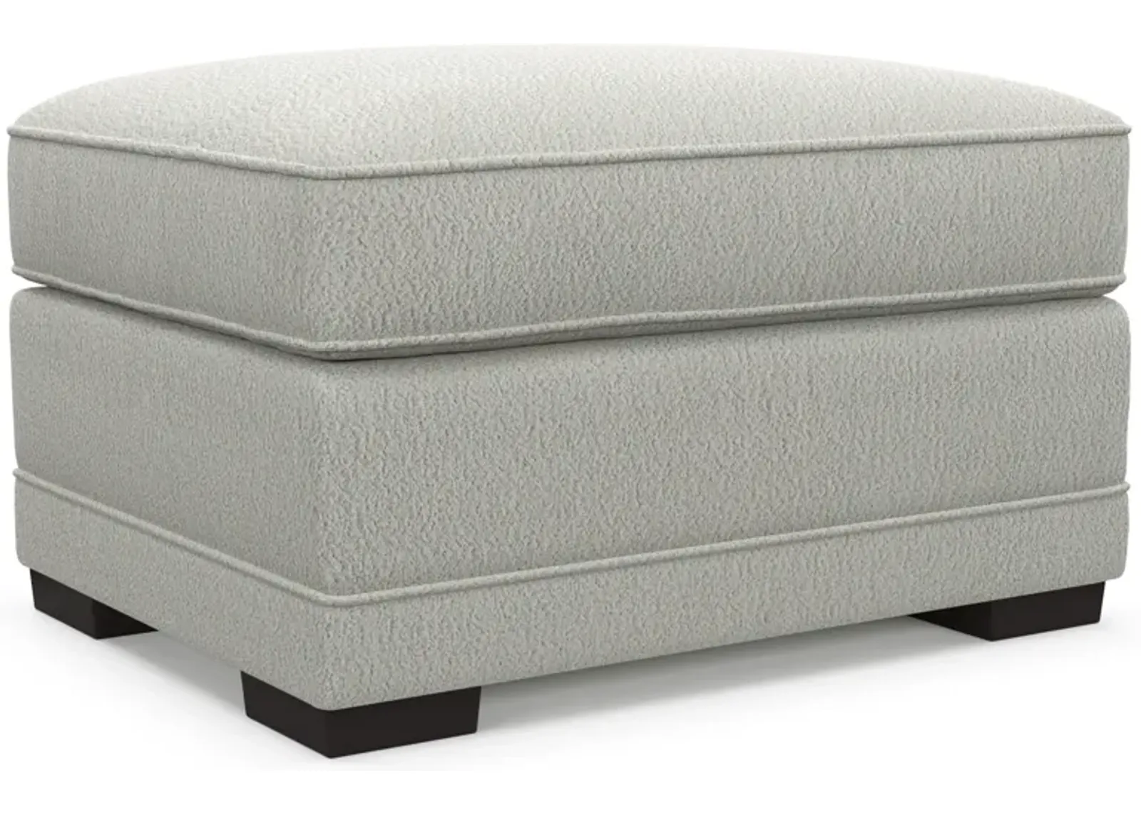 Pembroke Foam Comfort Ottoman - Oslo Snow