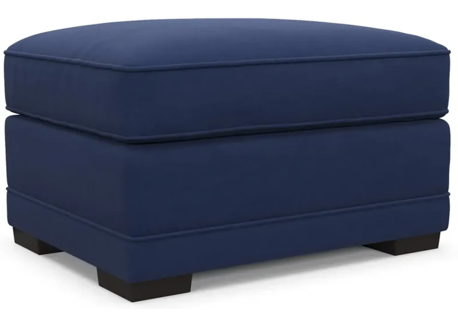 Pembroke Foam Comfort Ottoman - Abington Indigo