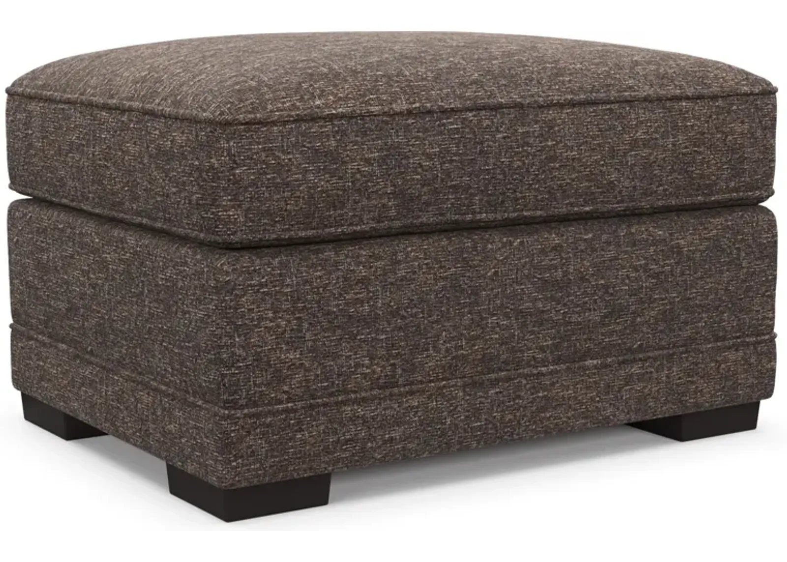 Pembroke Foam Comfort Ottoman - M Walnut