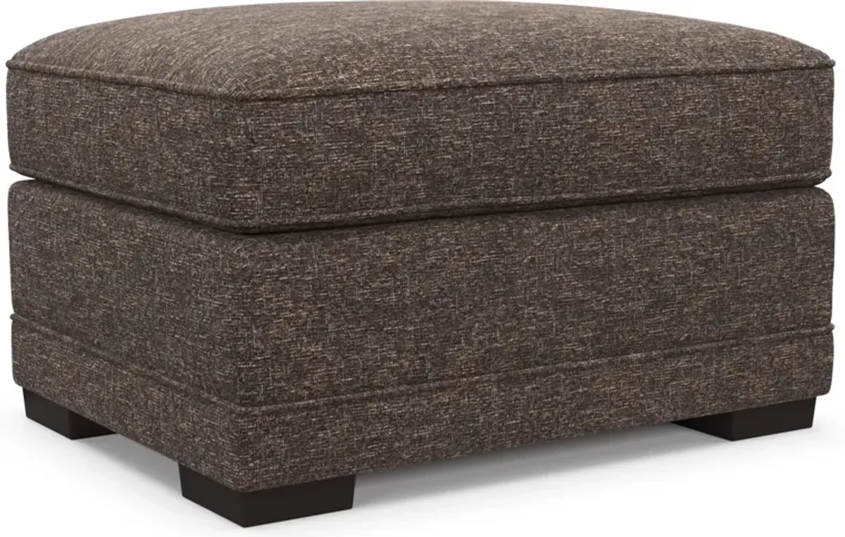 Pembroke Foam Comfort Ottoman - M Walnut