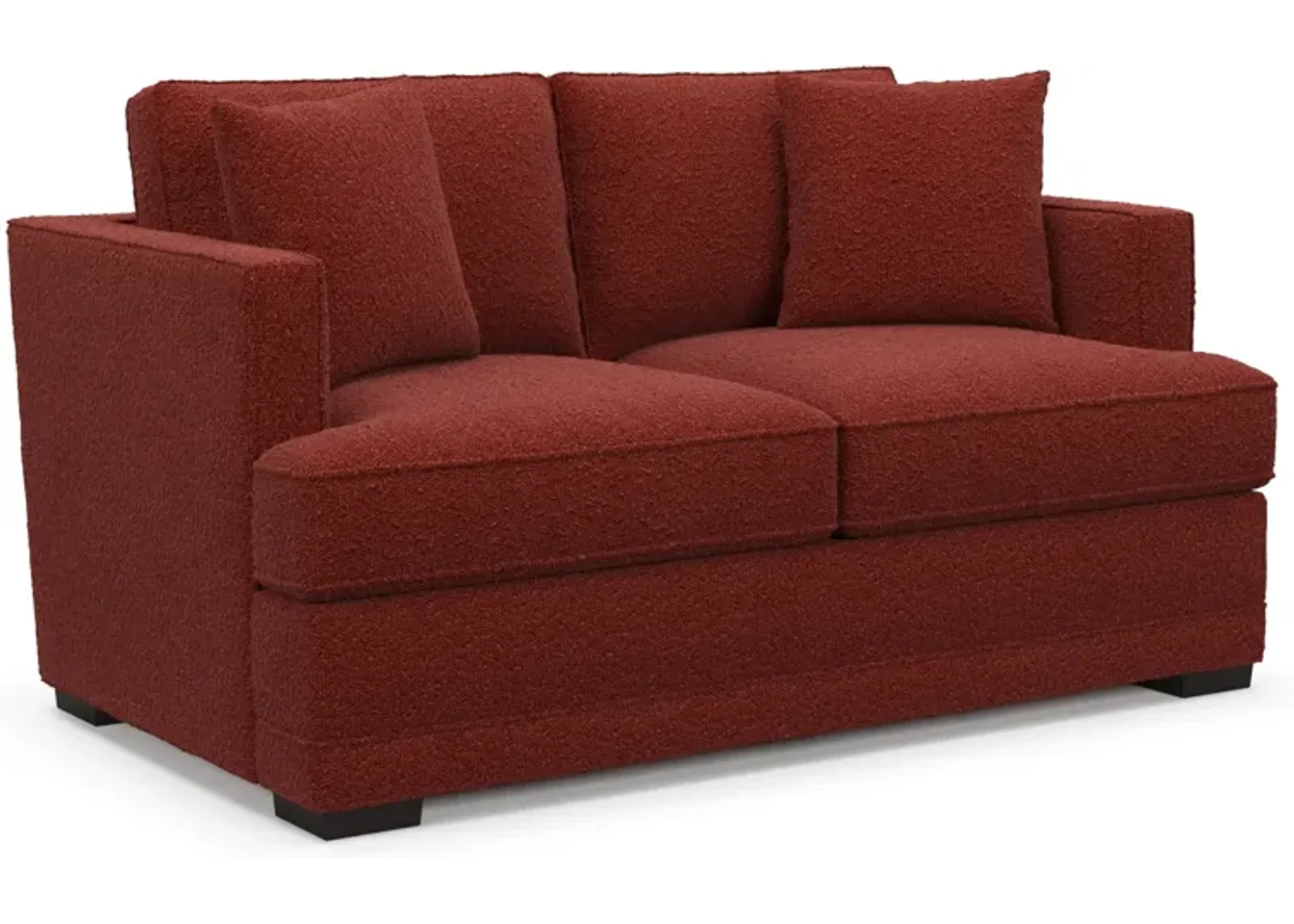 Pembroke Hybrid Comfort Loveseat - Bloke Brick