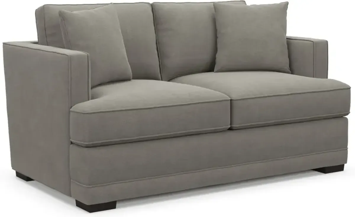 Pembroke Hybrid Comfort Loveseat - Abington Fog