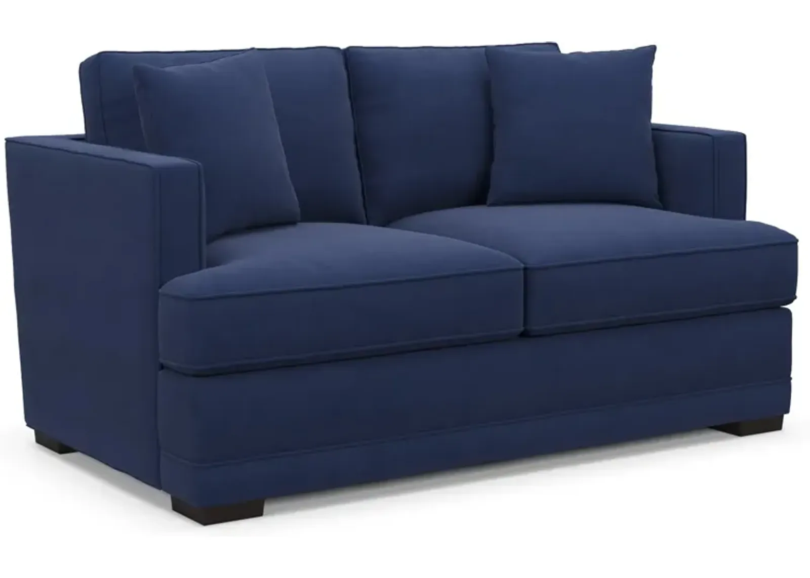 Pembroke Hybrid Comfort Loveseat - Abington Indigo