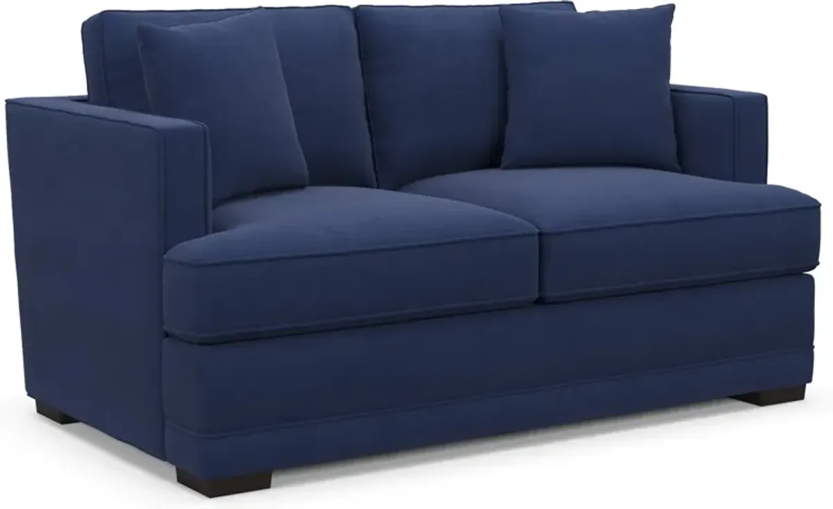 Pembroke Hybrid Comfort Loveseat - Abington Indigo