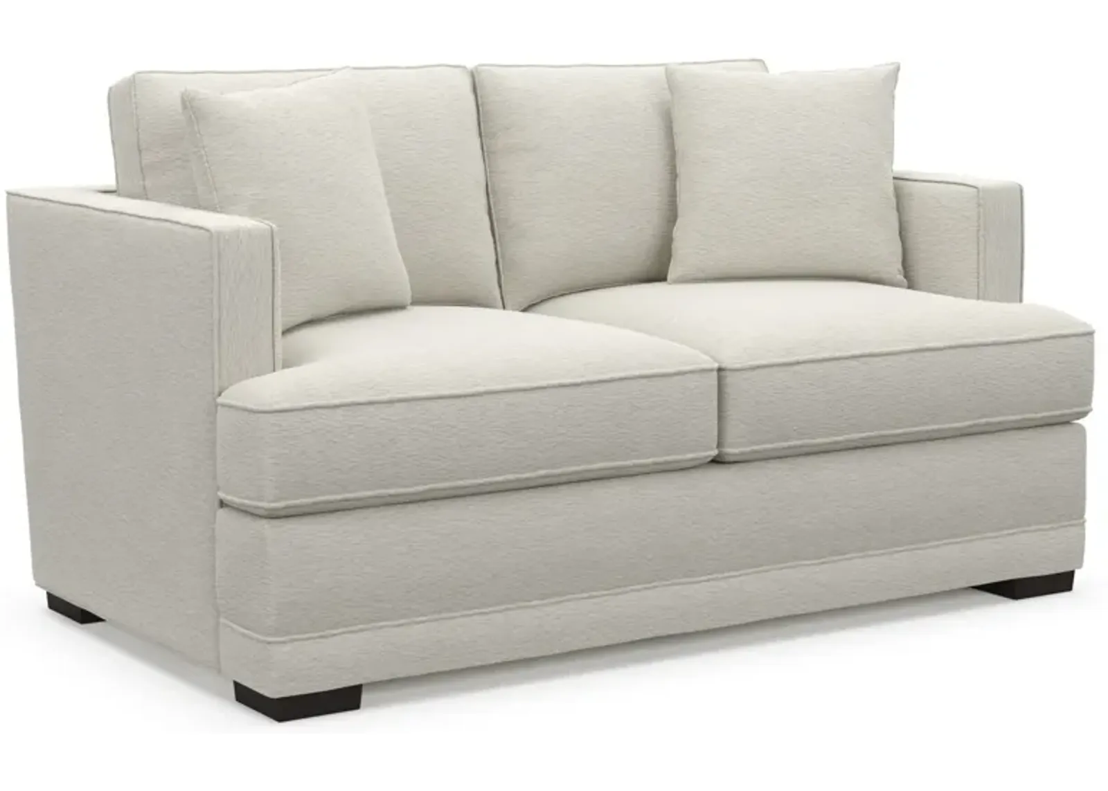 Pembroke Hybrid Comfort Loveseat - Living Large White