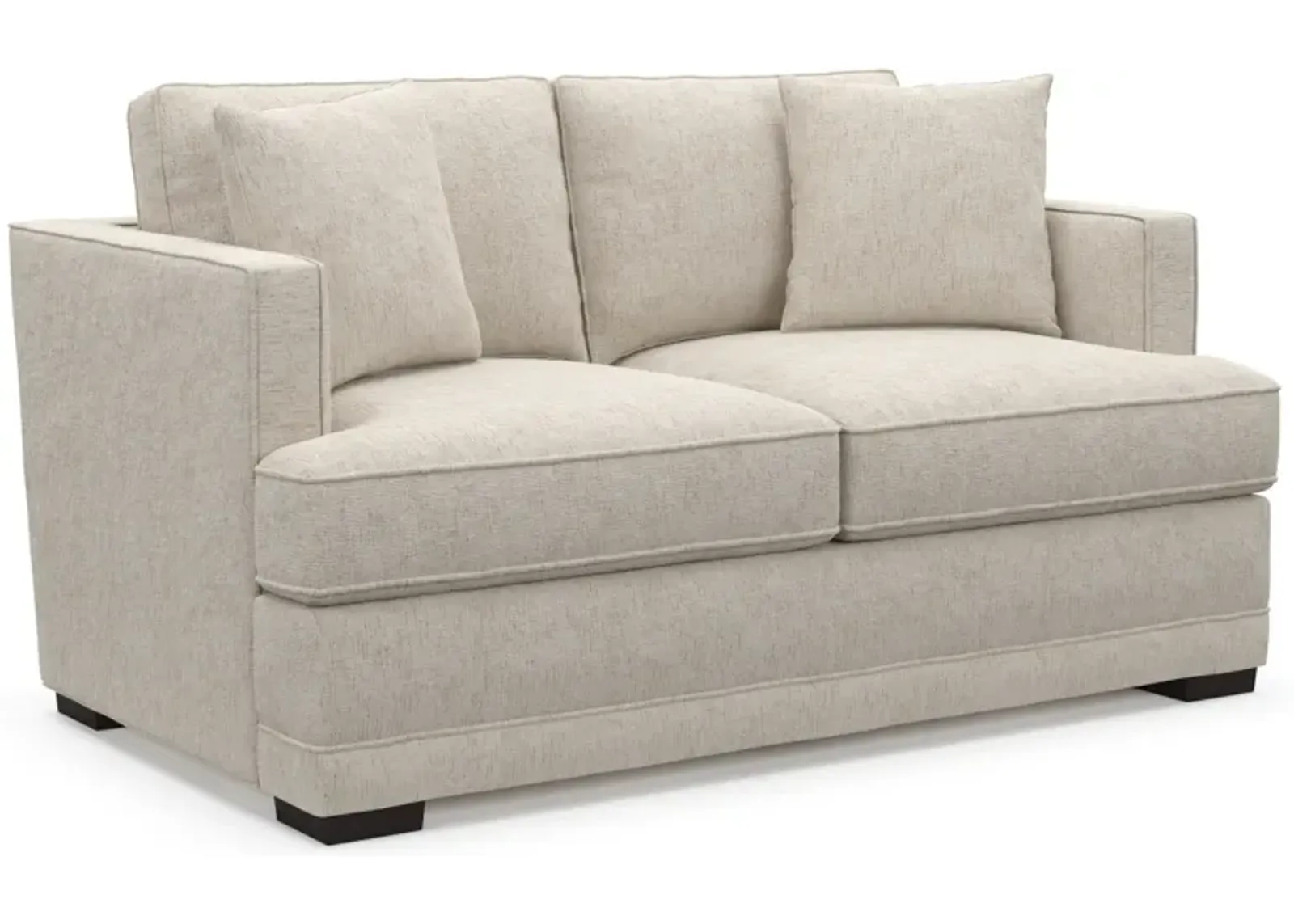 Pembroke Hybrid Comfort Loveseat - M Ivory