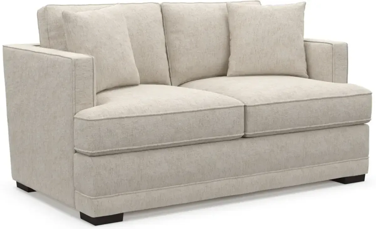 Pembroke Hybrid Comfort Loveseat - M Ivory