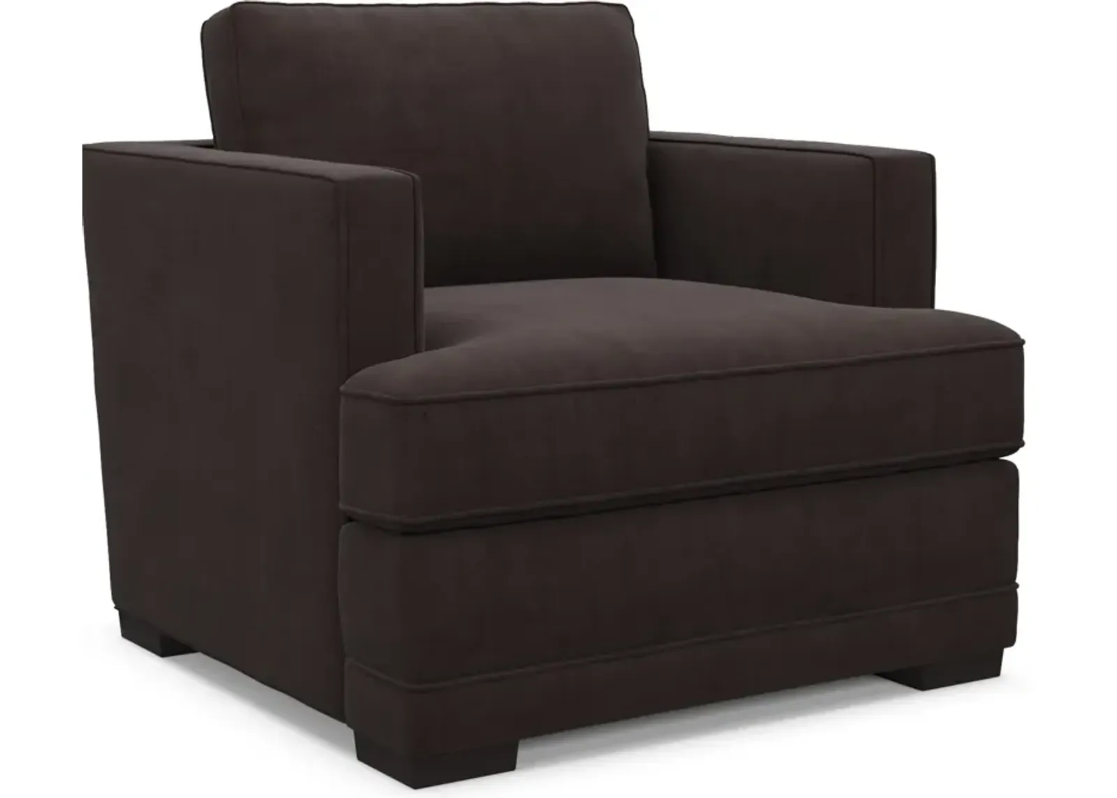 Pembroke Hybrid Comfort Chair - Merrimac Dark Brown